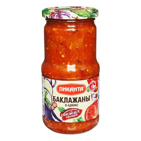 Баклажаны в аджике 