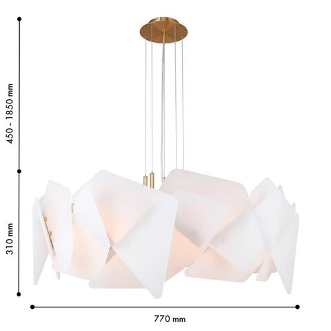 Подвесная люстра Favourite Lanvin 4725-8P