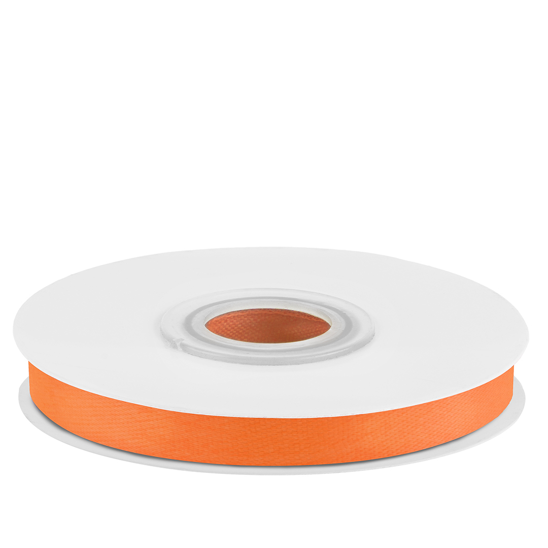 Лента Атласная (0,7см*22,85м) Оранжевый