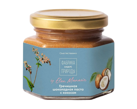 Гречишная паста Фабрика природы с кокосом 120г