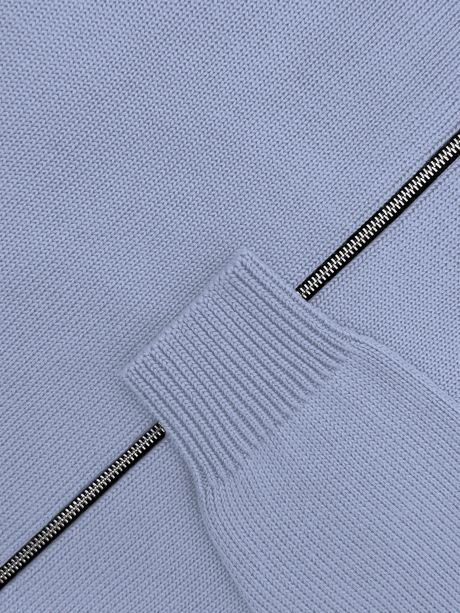 Толстовка на замке из мягкой шерсти