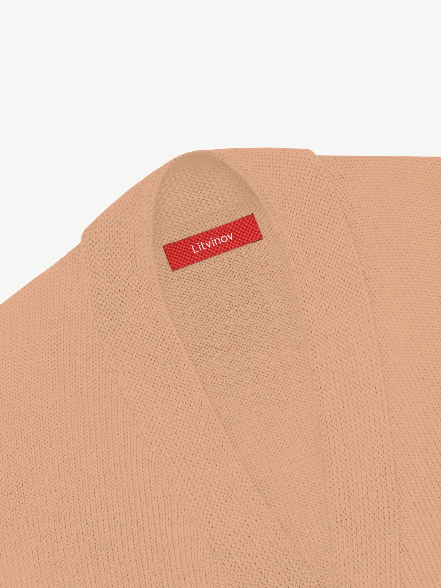 Кардиган с пуговицами из шелка