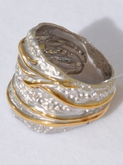 Парча (кольцо из серебра)