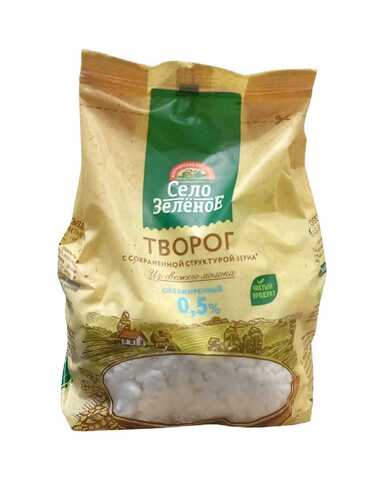 Творог Село Зеленое 0,5% 500 г