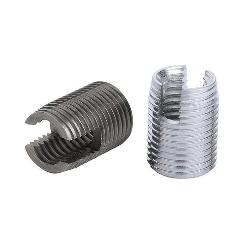 Вставка резьбовая М 3,0х0,5 (Самонарезная, нерж. сталь, шлиц) 6h L=6мм H-Tools 9781030HT