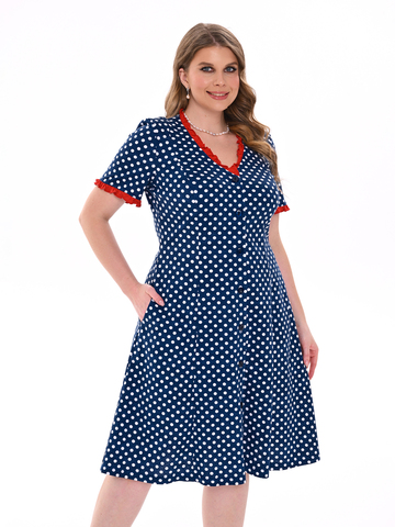 4549 Халат на пуговицах