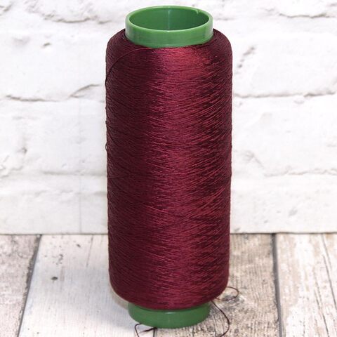 Шелк 100% CORDONETTO 1500 бордовый