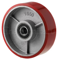 P50+1 Колесо с подшипником для гидравлических тележек 160х50 мм (полиуретан)