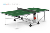 Стол теннисный Compact-2 LX Всепогодный Зелёный NEW фото №0