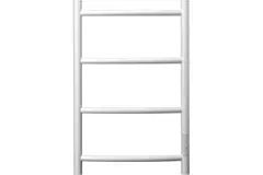 Полотенцесушитель электрический Point Афина PN04846W П4 400x600 диммер справа, белый