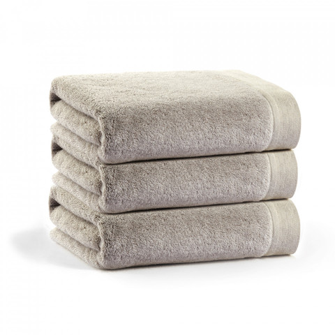 Полотенце 50x90 L'appartement Poem oatmeal светло-серый