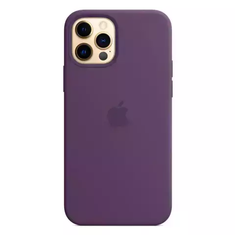 Чехол для IPhone 12 Pro Max, Silicone Case with MagSafe, Amethyst (MK083ZM/A)