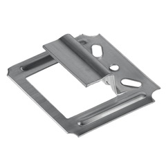 ЗУБР Кляймер-У, 8 мм, цинк, 50 шт, усиленный крепеж для вагонки блок хауса имитации бруса (3075-08)