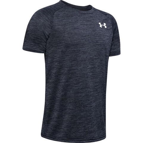 Детская теннисная футболка Under Armour Boys UA Tech 2.0 T-Shirt - black