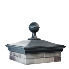 Колпак для забора MONBLAN с шаром на 2 кирпича