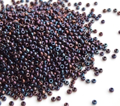 RR-0466 Metallic Dark Raspberry Gold Luster