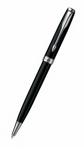 Ручка шариковая Parker Sonnet K530 Essential LaqBlack CT (S0808830)