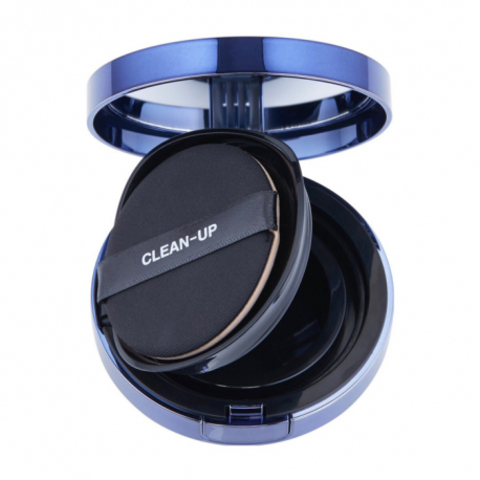 АНТИВОЗРАСТНОЙ ТОНАЛЬНЫЙ КРЕМ КУШОН CUSKIN ТОН 21  CLEAN-UP SKINFIT CUSHION PACT SPF 50+/PA+++