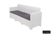 Комплект мебели Bica NEBRASKA SOFA 3 (3х местный диван), белый