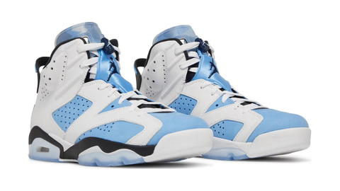 Кроссовки Jordan 6 Retro - UNC White