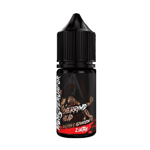 Жидкость MONSTERVAPOR Salt 2% ULTRA 30 ml - Cherrymid Head (вишня с абрикосом)