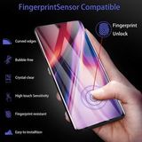 UV Защитное стекло 3D на весь экран 0,33 мм 9H Nano Optics для Samsung Galaxy S20 Plus (полный клей) (Прозрачное)