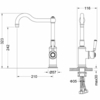 Aquatek AQ1580PG AQ1580PG КЛАССИК смеситель для кухни, полир. золото