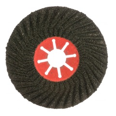 Круг абразивный торцевой ПРАКТИКА 125 х 22 мм Р 60 (1 шт)  картонный подвес (Арт. 038-708)