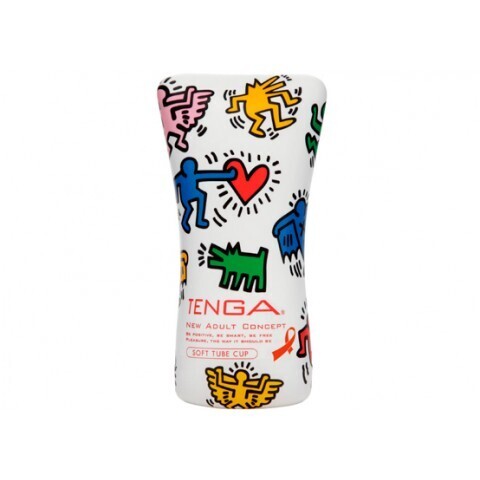 Мастурбатор SOFT CASE CUP TENGA & Keith Haring