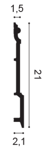 Плинтус SX191