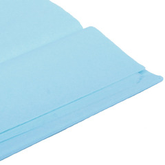 Упаковочная бумага, Тишью (76*50см), Светло-голубая, 10 листов.