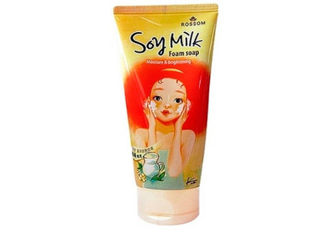 Пенка для умывания "Rossom" соя и молоко, 150мл