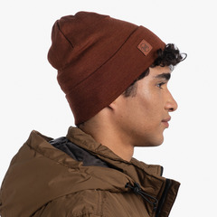 Теплая шерстяная шапка Buff Hat Wool Heavyweight Sienna - 2