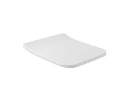 Villeroy&Boch  8M20S101 Сиденье для унитаза, Villeroy&Boch, Verity Line, с крышкой, ширина, мм-375, глубина, мм-560, с плавным опусканием, материал шарниров-нержавеющая сталь, цвет шарниров-нержавеющая сталь, материал сиденья-дюропласт, цвет-альпийск