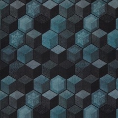 Велюровая дорожка «Соты зеленые»