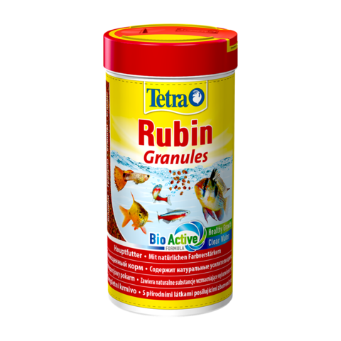 TetraRubin Granules Сухой корм для рыб для усиления естественной окраски гранулы