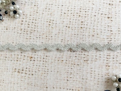 Тесьма "Вьюнок" люрекс, ш. 4-5 мм, пр-во Россия