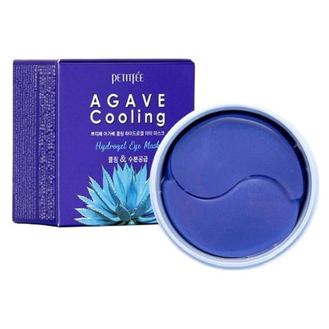 Petitfee Agave Cooling Hydrogel Eye Mask - Охлаждающие гидрогелевые патчи для кожи вокруг глаз с экстрактом агавы