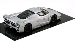 Ferrari FXX №16 Nurburgring silver HotWheels Elite 1:43