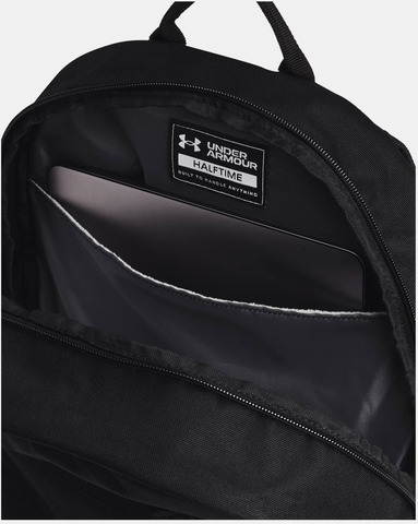 Картинка рюкзак городской Under Armour halftime backpack черный - 5