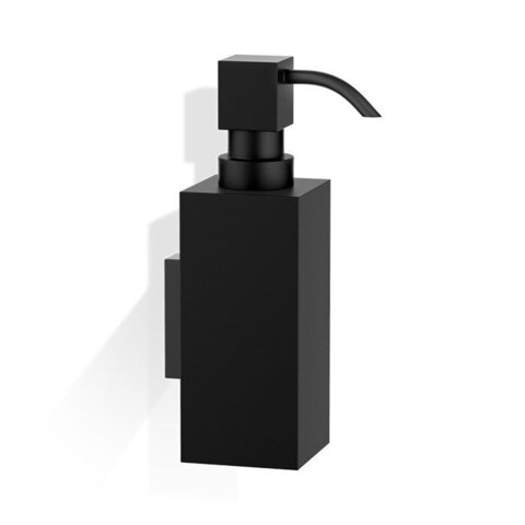 Decor Walther 0847560 Decor Walther Cube DW 375 N Дозатор для мыла, подвесной, цвет: черный матовый