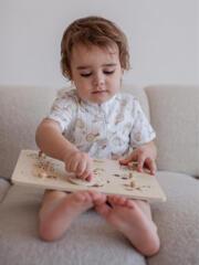 Песочник Mjölk Sleep and Play Ping Pong