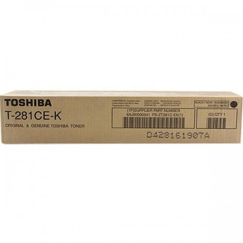 Оригинальный тонер-картридж Toshiba T-281C-EK 6AJ00000041/6AK00000034 черный