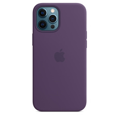 Чехол для IPhone 12 Pro Max, Silicone Case with MagSafe, Amethyst (MK083ZM/A)