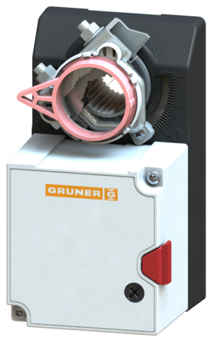 Электропривод Gruner 227-024-15-S1/RUS с моментом вращения 15 Нм