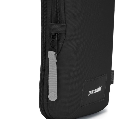 Картинка сумка городская Pacsafe GO Tech Crossbody черная смола - 8