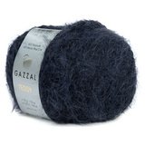 Пряжа Gazzal Teddy 6531 черный