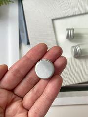 Баночки-бутылочки прозрачные, завинчивающиеся, 15 мл, 7*2,2*2,2 см, набор 6 штук