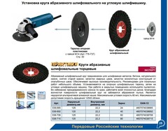 Круг абразивный торцевой ПРАКТИКА 125 х 22 мм Р 60 (1 шт)  картонный подвес (Арт. 038-708)