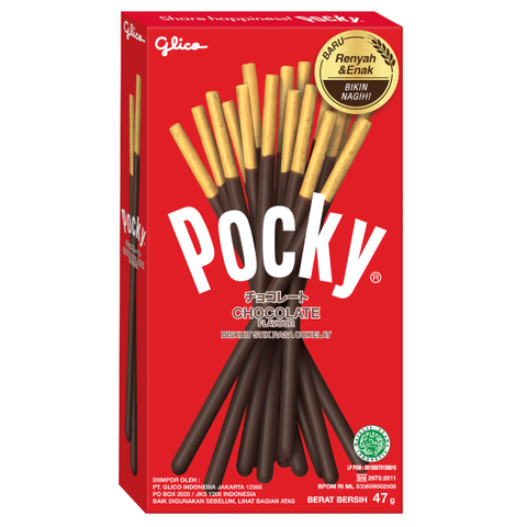 Бисквитные палочки с шоколадом Pocky, 47гр